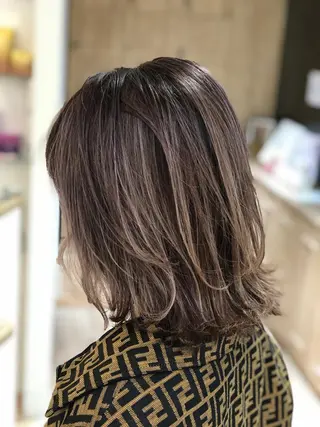 ミディアム カラー 🍀褒められヘア🍀 松尾舜のヘアスタイル