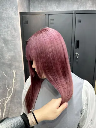 ロング カラー 【.ico】心斎橋 飛田ゆうきのヘアスタイル