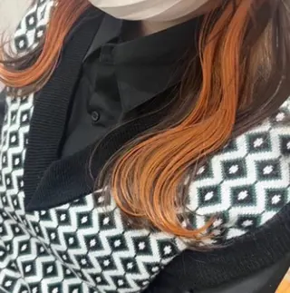 ロング カラー TELA HAIR君津店【テーラーヘアー】所属・阿部 優奈のヘアスタイル