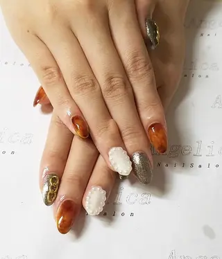 ネイル Angelica ネイリストのネイルデザイン