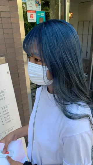 ロング カラー 縮毛矯正・髪質改善 鈴木悠太/当日OK✨のヘアスタイル