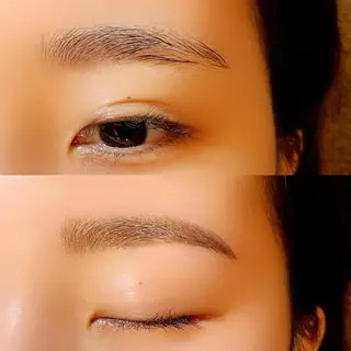 アイブロウ mika❤︎まつげ| 眉毛|束感【茅ヶ崎】のマツエク・マツパデザイン