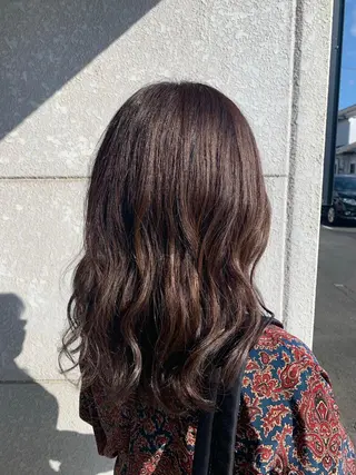 セミロング カラー Eleanor 池袋 🧸Madoka🧸のヘアスタイル