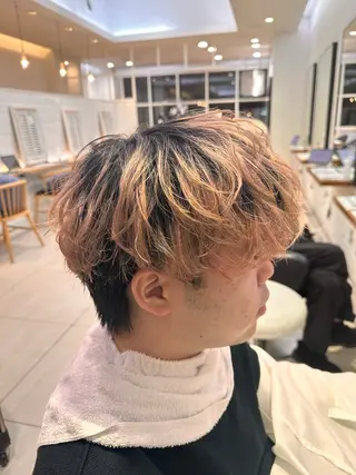 メンズ 韓国ヘア 久後清斗/クゴサヤトのヘアスタイル