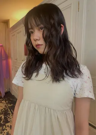 セミロング カラー 太田 妃香/岡崎美容室のヘアスタイル