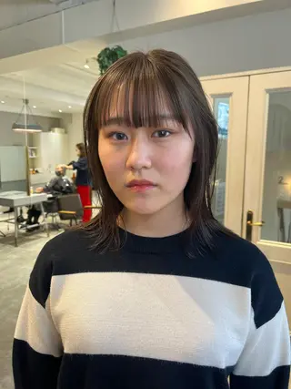 ミディアム SIKI yuuna レイヤーカット🪽のヘアスタイル