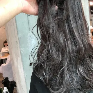 セミロング カラー パーマ Nero✂︎ officialのヘアスタイル