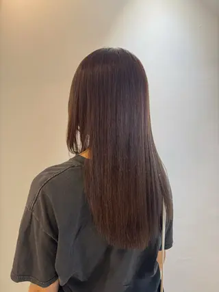 ロング まゆ/透明感カラー 🤍のヘアスタイル