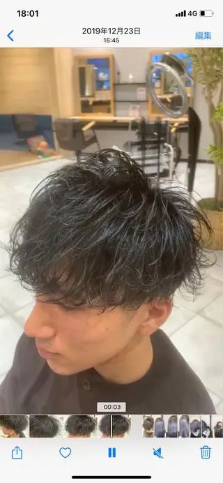 ショート メンズ ✨愛知県初アイロン パーマ/ 瀬見井✨のヘアスタイル