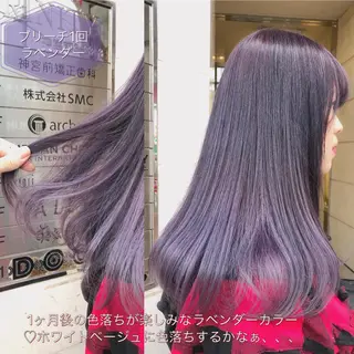 ロング カラー ヘアアレンジ ALLY（アリー）所属・ミニモお気に入り数 No.1宍戸雄弥のヘアスタイル