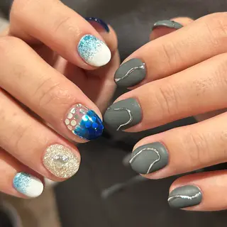 ネイル Bianca栄店 みさとのネイルデザイン