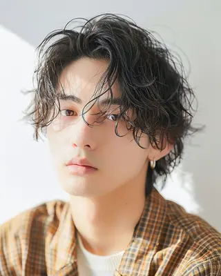 メンズ 川﨑 蓮二のヘアスタイル