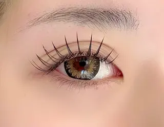 マツエク・マツパ 【那覇/束感まつ毛】 キャメルのマツエク・マツパデザイン