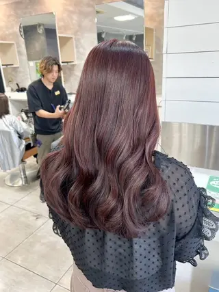 ロング 🫧艶髪カラー🫧 森本くるみのヘアスタイル