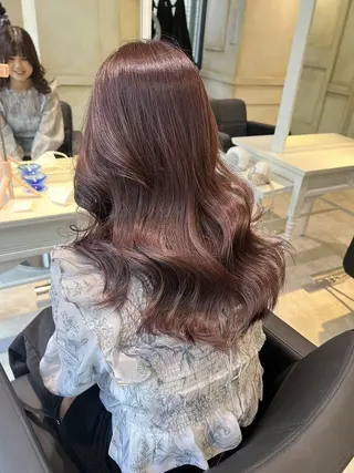 セミロング カラー ハイトーン/ブリーチ 💙みずき💙のヘアスタイル