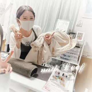 ネイル Nail leef《リーフ》所属・kahosan 𓆉のネイルデザイン