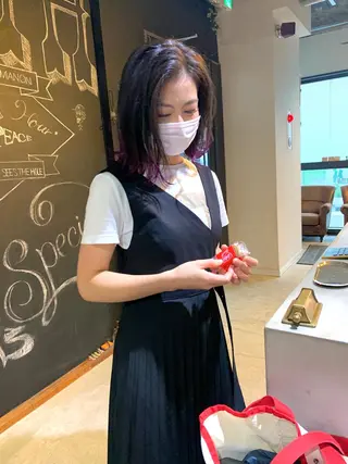 ショート カラー メンズヘア/レイヤー /ボブ山内春輝のヘアスタイル