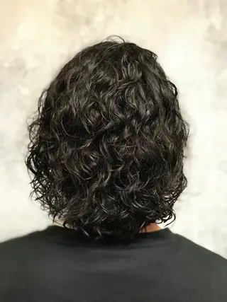 ロング パーマ メンズ AMAND’OR所属・齊藤 安弘のヘアスタイル