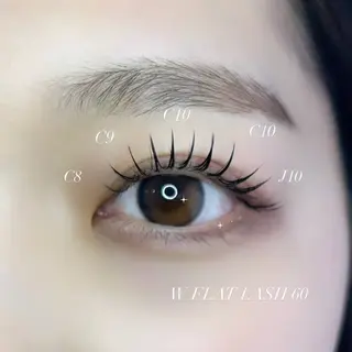 マツエク・マツパ GALN 🎀 yumi パリエクのマツエク・マツパデザイン