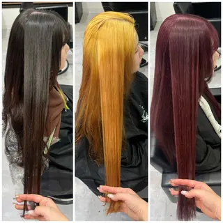 ロング カラー いろあそび所属・12月限定🉐カット モデル募集🉐のヘアスタイル