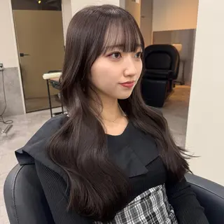 ロング カラー 🎀髪質改善×韓国レ イヤー×透明感/米田のヘアスタイル