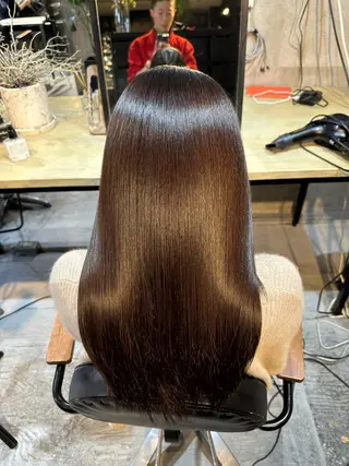 🪐縮毛矯正／海陸 翔のヘアスタイル