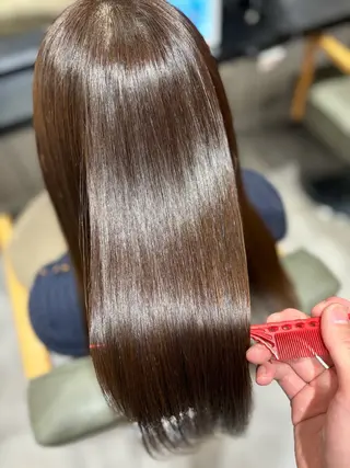 セミロング noah rance  池袋所属・✨似合わせボブ✨ 縮毛矯正のヘアスタイル