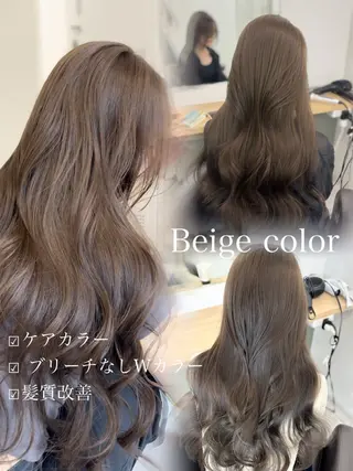 ロング カラー ブリーチなし/レイヤ ー特化🌈Tommyのヘアスタイル