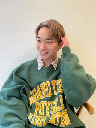 ショート カラー メンズ 【メンズ指名数 NO.1】マルヤマのヘアスタイル