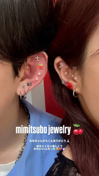 she saw me / shokoのネイルデザイン