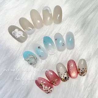 ネイル haleyume所属・shino🌟 痛ネイルのネイルデザイン