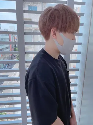 ショート カラー ヘアアレンジ メンズ メンズZina代表 田端 麗治のヘアスタイル