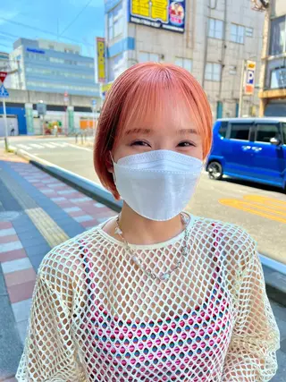 ショート カラー brick masayaのヘアスタイル