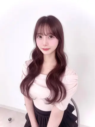 カラー 新宿🎀 Rea♡モデル募集のヘアスタイル