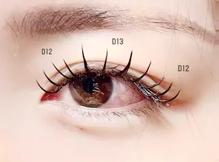 マツエク・マツパ 門原 茉那のマツエク・マツパデザイン