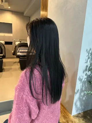 ロング カラー ウェーブパーマ/ レイヤー/齋藤大貴のヘアスタイル