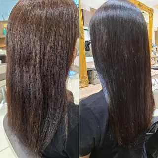 ミディアム Ash 店長　山下達也のヘアスタイル