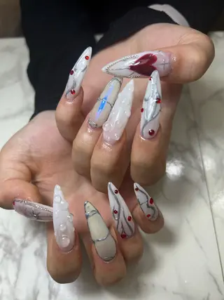 ネイル Garnet nailのネイルデザイン