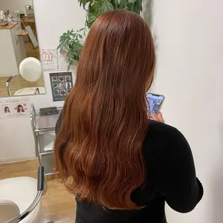 ロング カラー SALOWIN 岡山店所属・ボブ/艶カラー/ manaka 🥣のヘアスタイル
