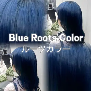 ロング カラー ハイトーンカラー/ 青髪/💙みずき💙のヘアスタイル