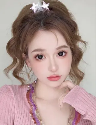 ロング W Theme Nail&Eye salon所属・ダブル テーマのマツエク・マツパデザイン