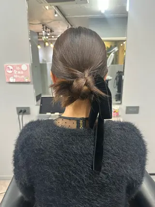 ロング CheRiR所属・アッシュカラーやアレ ンジ得意🌿RIKOのヘアスタイル