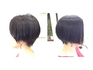 ショート カラー いけだ ゆうのヘアスタイル