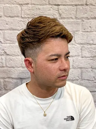 ショート カラー メンズ お客様満足度NO.1 小林真弥のヘアスタイル