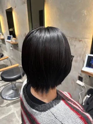 ショート カラー Lafith hair SHIN 大分店所属・Lafith ミネオアリサのヘアスタイル