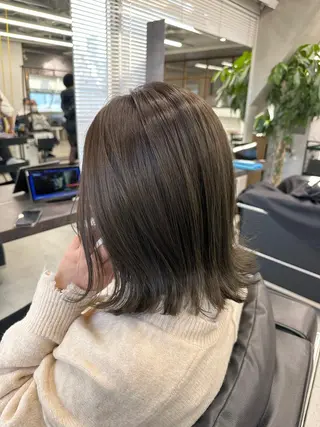 ミディアム カラー ✨大人韓国レイヤー ✨吉原 潤✨のヘアスタイル