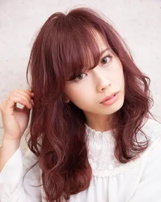 ミディアム カラー パーマ 🌕艶髪hair高野 竜🌕のヘアスタイル