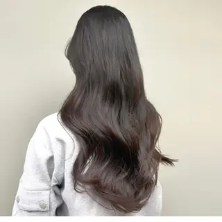 ロング 🌈カラーとエクステ 🌟エクステのヘアスタイル