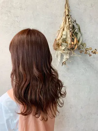 カラー 大島 千怜のヘアスタイル