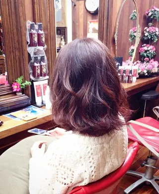 ミディアム カラー MIZUKI🫧ྀི 韓国ヘアAFLOATのヘアスタイル